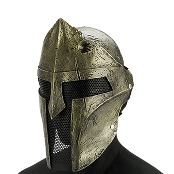 MASCARA FULL FACE FIBERGLASS BOUNTY HUNTER SPARTAN