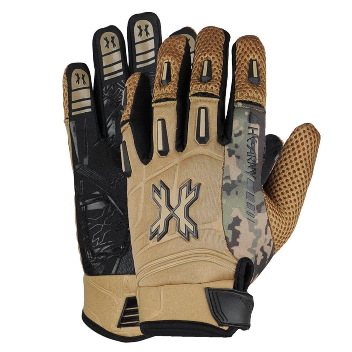 HK ARMY PROGLOVE FULLFINGER TAN CAMO M IT 75920501 - vista 2