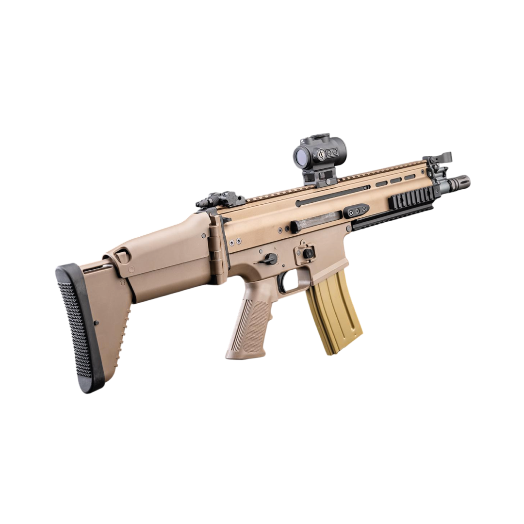 RIFLE AIRSOFT EMG FN HERSTAL SCAR LIGHT AEG BY VFC CQB – TAN - vista 2