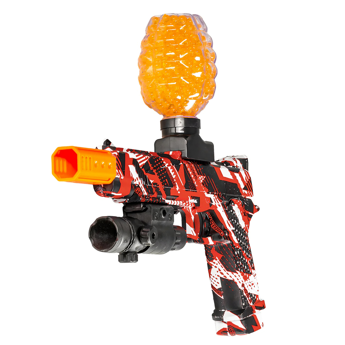 PISTOL BLASTER HK ARMY GEL STRIKE RAPID STORM/RED
