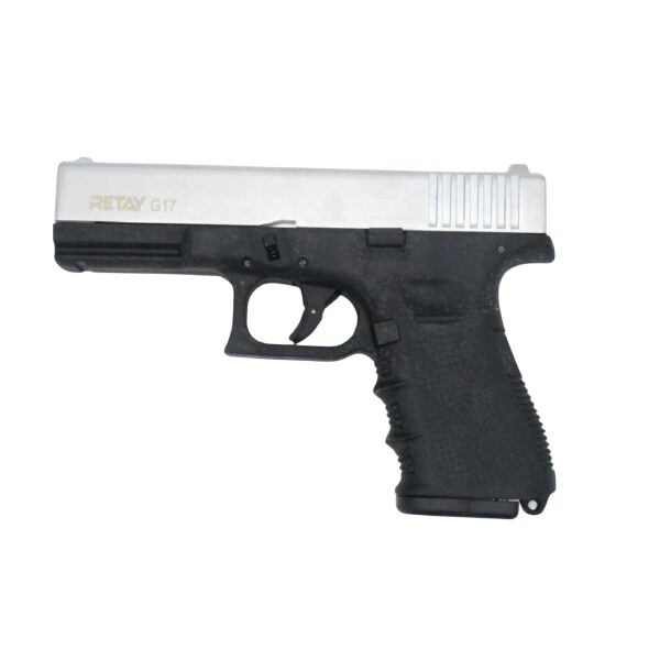 PISTOLA RETAY G17 NICKEL  X2 PROVEEDORES
