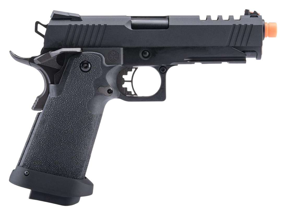 AW CUSTOM GOLD MATCH HX27 HI-CAPA GBB MODEL: 4.3 – BLACKOUT - vista 2