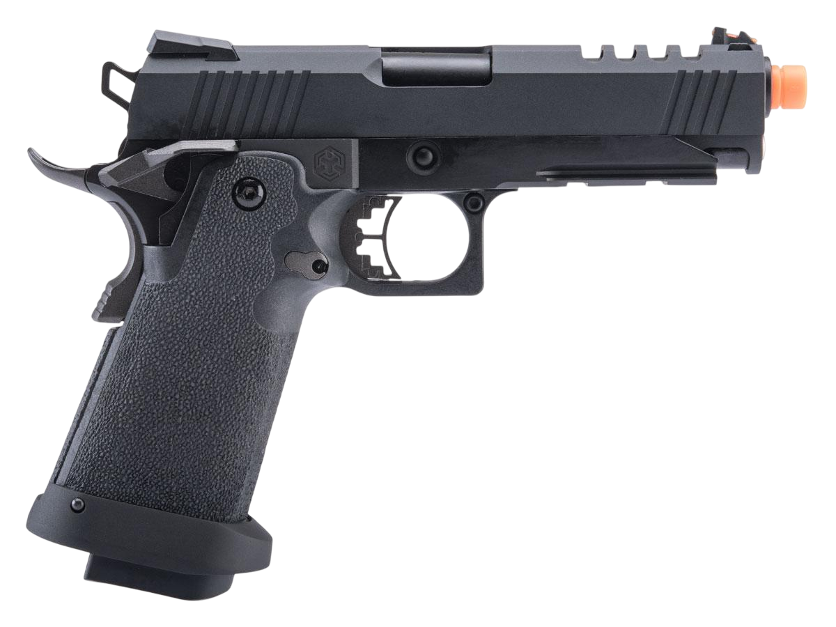 AW CUSTOM GOLD MATCH HX27 HI-CAPA GBB MODEL: 4.3 – BLACKOUT - vista 2