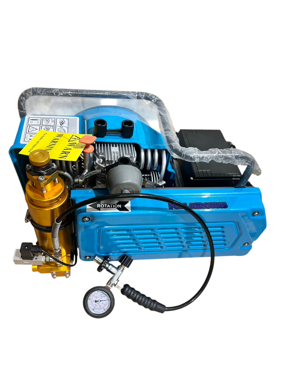 COMPRESOR FULLAIRGUNS, 3 ETAPAS, PARADA AUTOMÁTICA, 4500 PSI, 300 BAR, 220 V - vista 2