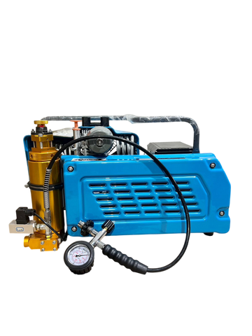 COMPRESOR FULLAIRGUNS, 3 ETAPAS, PARADA AUTOMÁTICA, 4500 PSI, 300 BAR, 220 V
