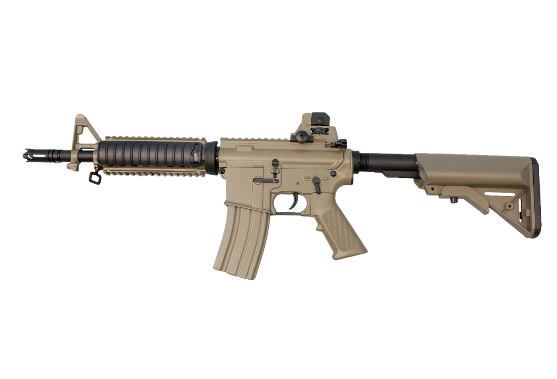 RIFLE GEL BLASTER DOUBLE BELL M4 CQB AEG – TAN