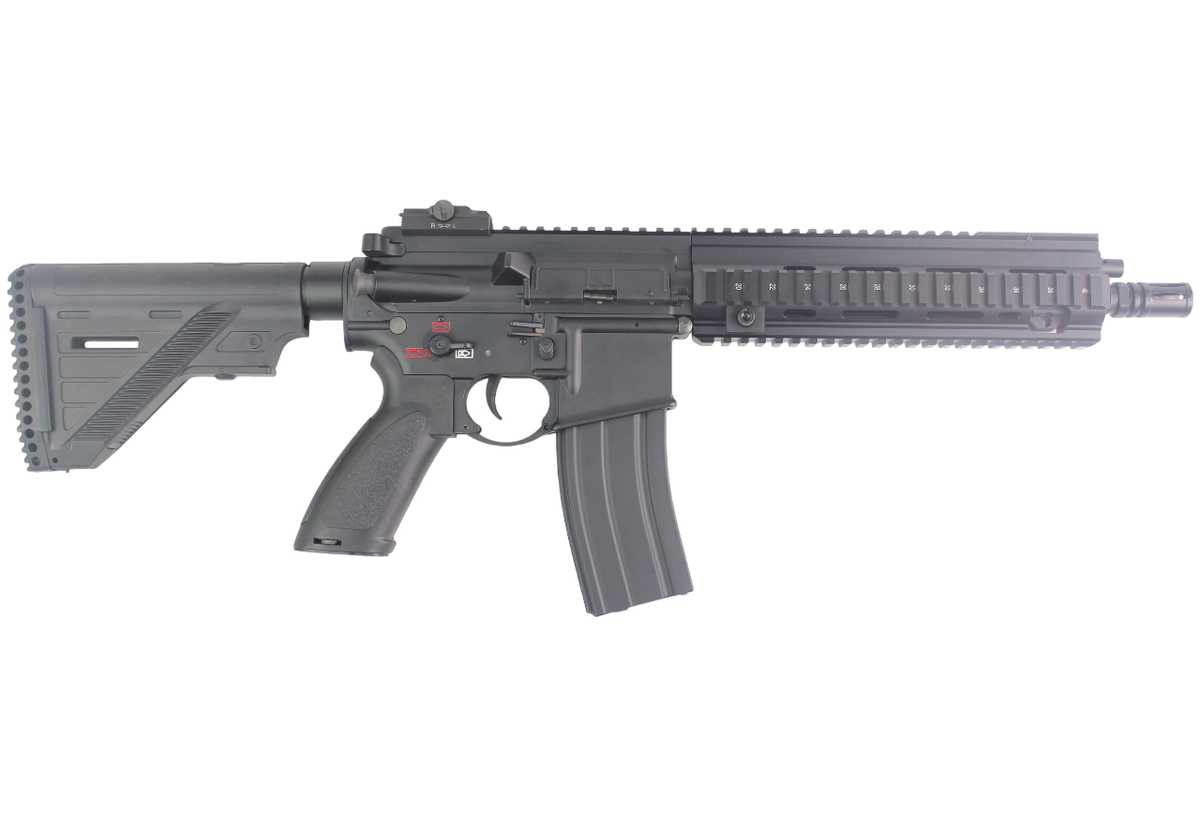 RIFLE AIRSOFT DOUBLE BELL HK416 A5 SHORT BARREL AEG - vista 3