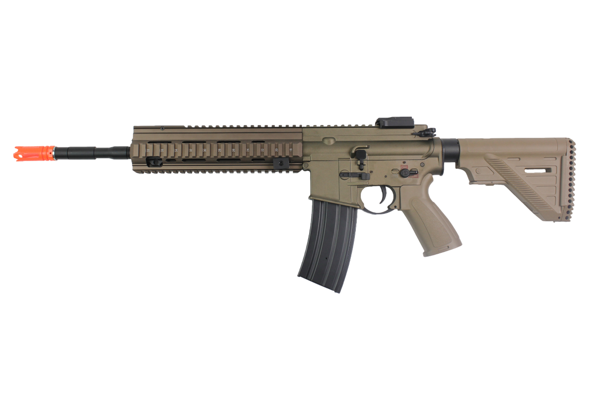 RIFLE AIRSOFT DOUBLE BELL HK416 A5 LONG BARREL AEG – TAN