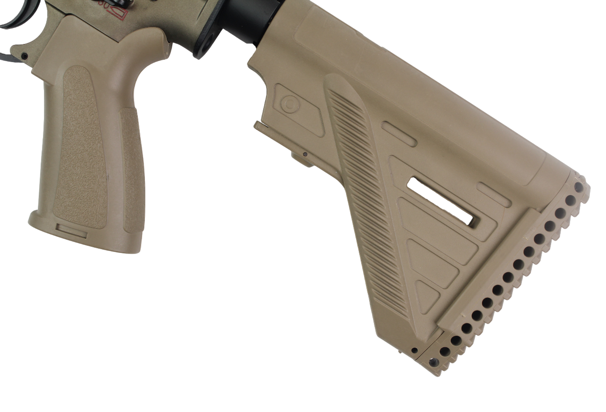 RIFLE AIRSOFT DOUBLE BELL HK416 A5 LONG BARREL AEG – TAN - vista 2