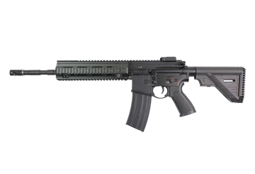 RIFLE AIRSOFT DOUBLE BELL HK416 A5 LONG BARREL AEG – BLACK