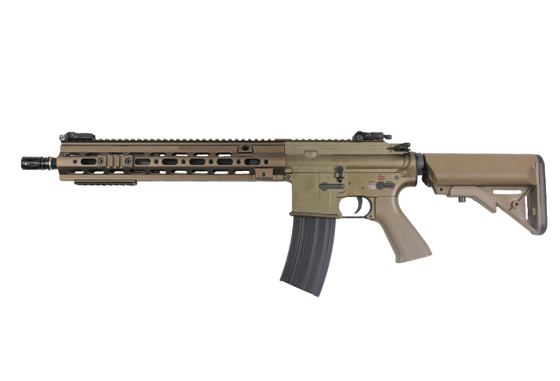RIFLE AIRSOFT DOUBLE BELL HK416 LONG VERSION AEG – TAN
