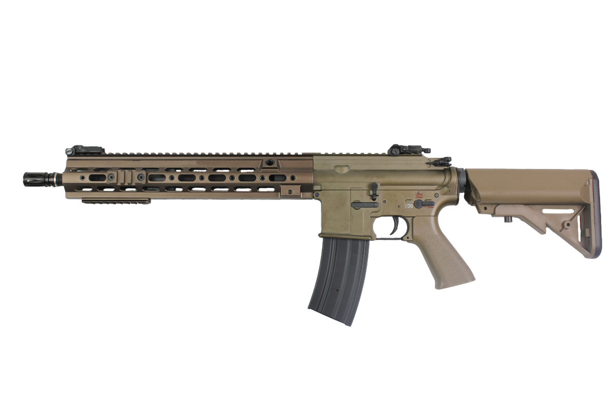 RIFLE AIRSOFT DOUBLE BELL HK416 LONG VERSION AEG – TAN