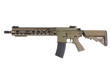 RIFLE AIRSOFT DOUBLE BELL HK416 LONG VERSION AEG – TAN