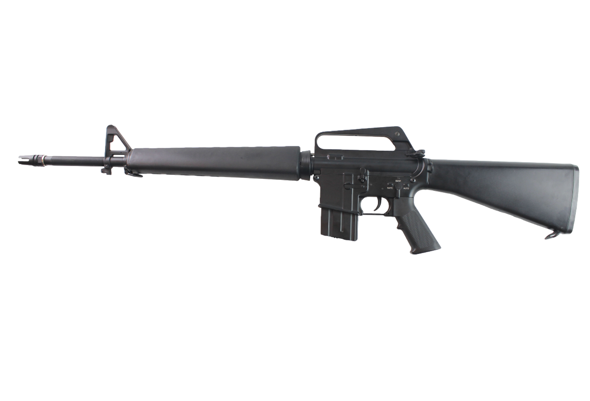 RIFLE AIRSOFT DOUBLE BELL M16A1 AEG – BLACK