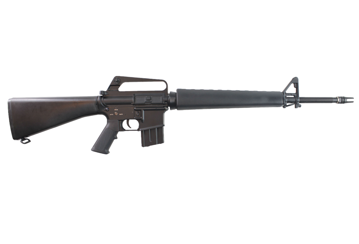 RIFLE AIRSOFT DOUBLE BELL M16A1 AEG – BLACK - vista 2