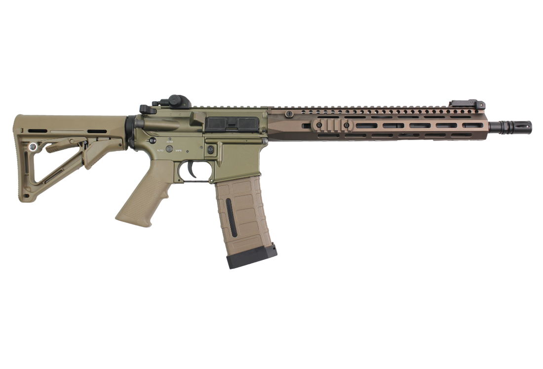 RIFLE AIRSOFT DOUBLE BELL M4 LONG TTI TR-1 AEG – TAN