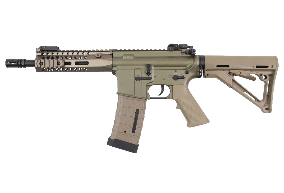 RIFLE AIRSOFT DOUBLE BELL M4 CNC FULL METAL AEG – TAN