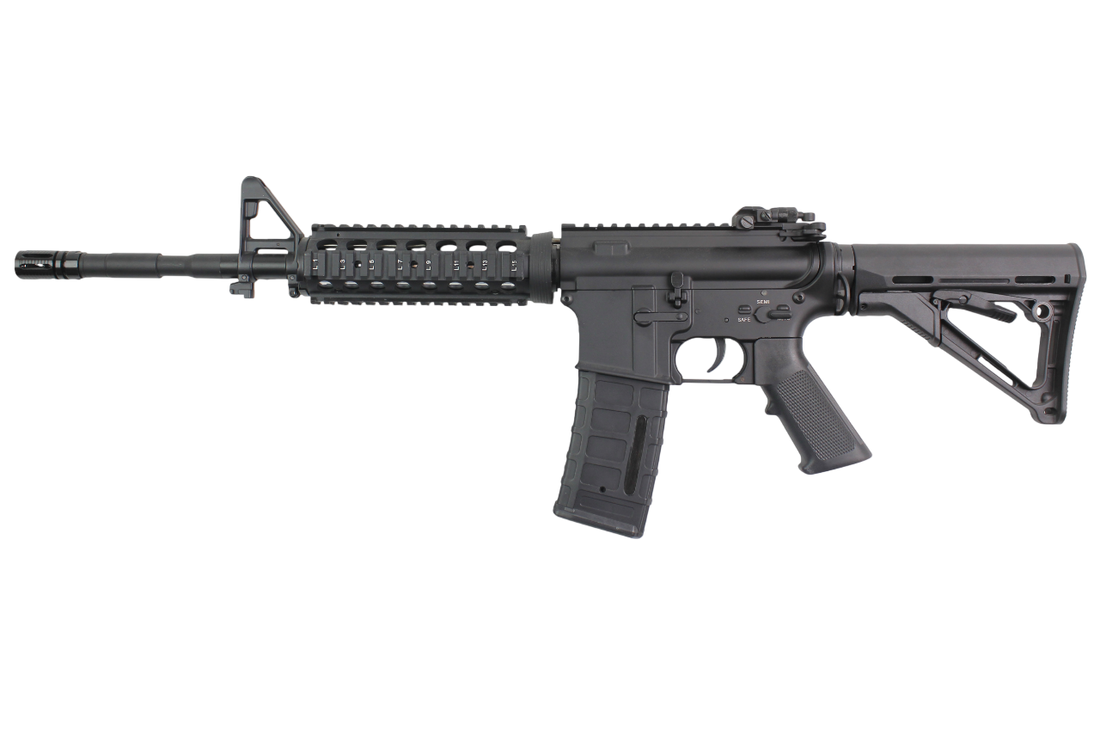 RIFLE AIRSOFT DOUBLE BELL M4 14 PL AEG – BLACK