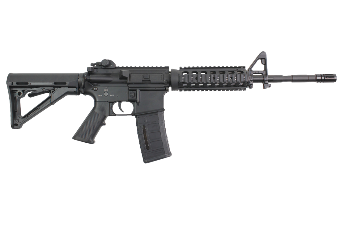 RIFLE AIRSOFT DOUBLE BELL M4 14 PL AEG – BLACK