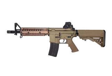 RIFLE AIRSOFT DOUBLE BELL MK18 7,5PL FULL METAL AEG – TAN/BLACK