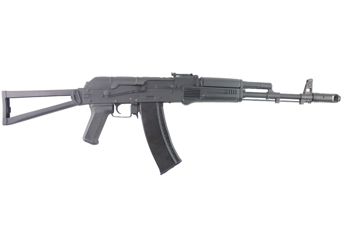 RIFLE AIRSOFT DOUBLE BELL AKS-74N AEG W/ FOLDING STOCK – BLACK - vista 2