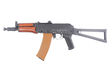 RIFLE AIRSOFT DOUBLE BELL AKS74U AEG – WOOD/BLACK