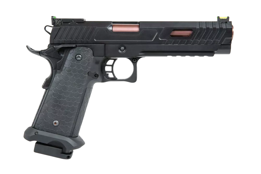 PISTOLA AIRSOFT DOUBLE BELL TTI 5.1 GBB CO2 – BLACK - vista 2