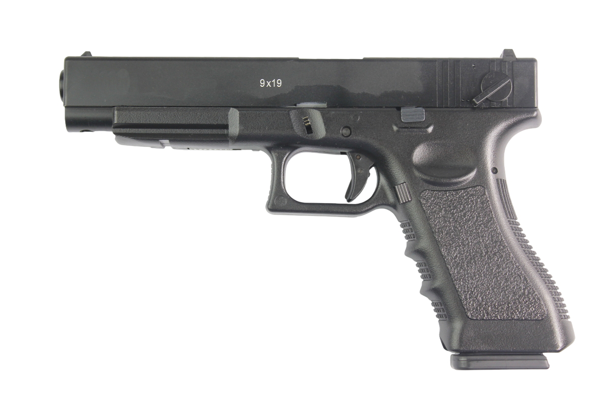 PISTOLA AIRSOFT DOUBLE BELL GLOCK G40 CNC SLIDE FULL METAL GBB GREEN GAS