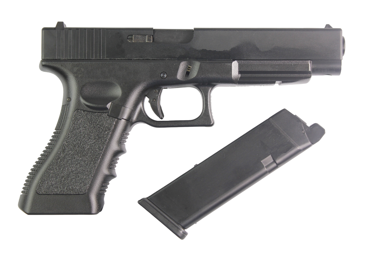 PISTOLA AIRSOFT DOUBLE BELL GLOCK G40 CNC SLIDE FULL METAL GBB GREEN GAS - vista 2
