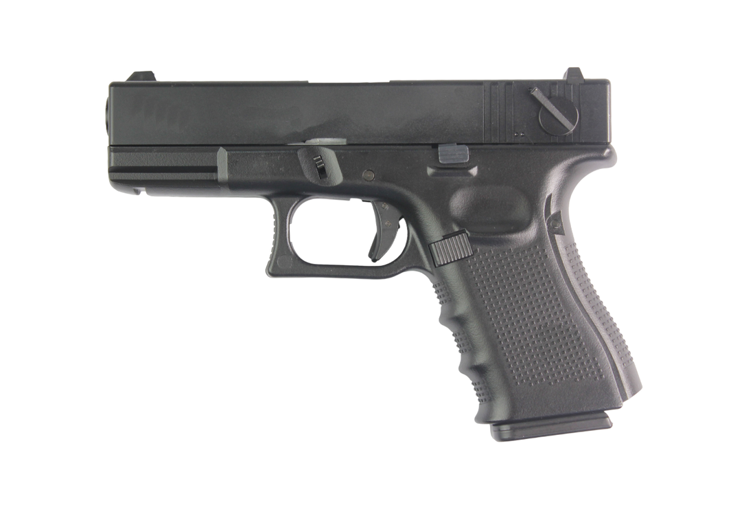 PISTOLA AIRSOFT DOUBLE BELL GLOCK G21 CNC SLIDE FULL METAL GBB GREEN GAS – BLACK