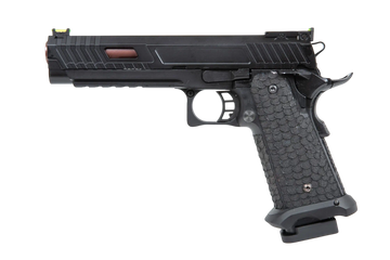 PISTOLA AIRSOFT DOUBLE BELL TTI 5.1 GBB GREEN GAS STIPPLING HANDGRIP – BLACK
