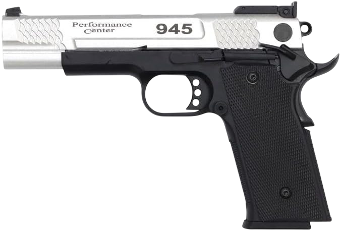 PISTOLA AIRSOFT DOUBLE BELL 1911 FULL METAL GBB GREEN GAS – SILVER