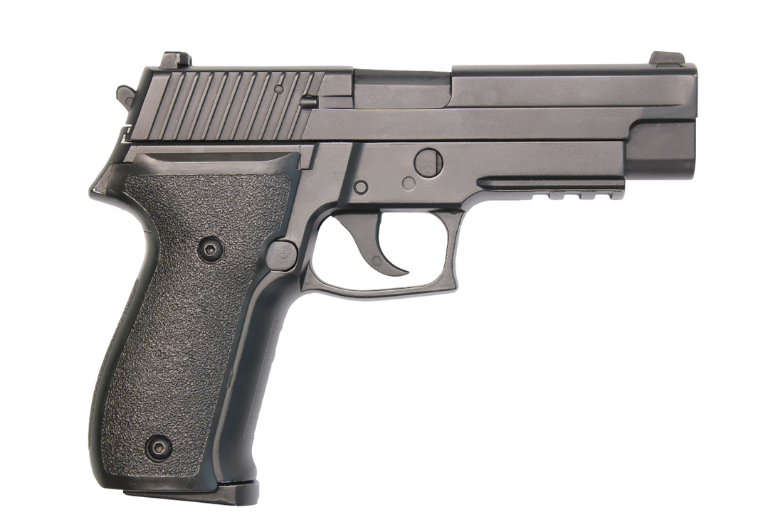 PISTOLA AIRSOFT DOUBLE BELL P226 PLASTIC GBB GREEN GAS – BLACK