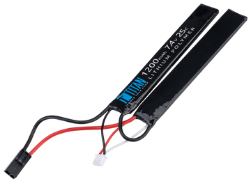 BATERÍA AIRSOFT TITAN POWER 7.4V 25C TIPO NUNCHUCK LIPO 1200MAH – PEQUEÑA TAMIYA
