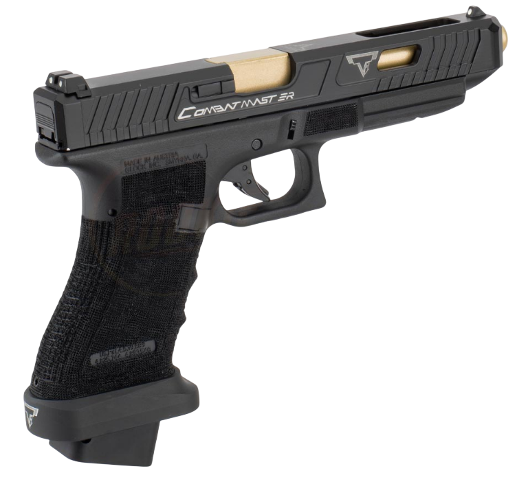 PISTOLA AIRSOFT DOUBLE BELL GLOCK 34 TTI FULL METAL GBB GREEN GAS – BLACK