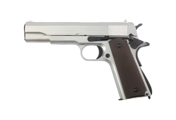 PISTOLA AIRSOFT DOUBLE BELL 1911 FULL METAL GBB GREEN GAS