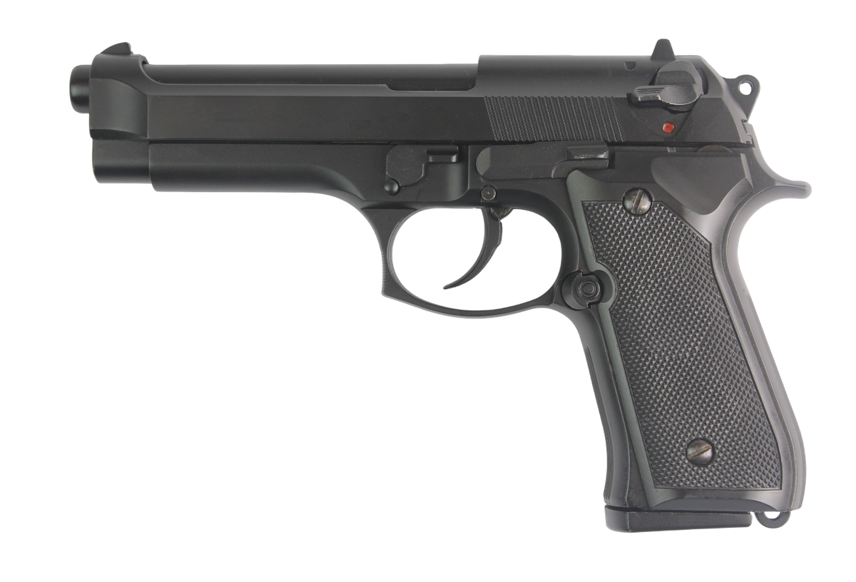 PISTOLA AIRSOFT DOUBLE BELL M92 KSC SYSTEM FULL METAL GBB GREEN GAS