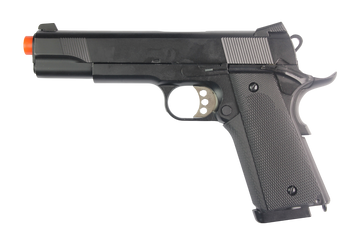 PISTOLA AIRSOFT DOUBLE BELL 1911 PLASTIC GREEN GAS – BLACK