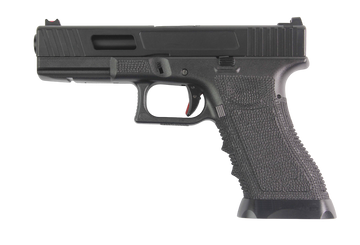 PISTOLA AIRSOFT DOUBLE BELL GLOCK 17 FULL METAL CO2 – BLACK