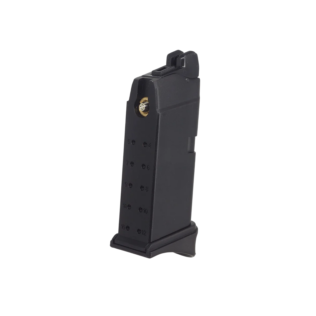 MAGAZINE AIRSOFT DOUBLE BELL G26 GEN 5 AMBIDEXTROUS FULL METAL GREEN GAS - vista 2