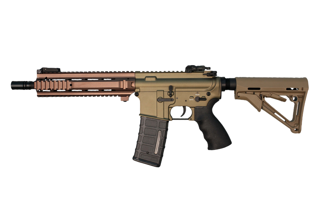 RIFLE AIRSOFT DOUBLE BELL L119A2 AEG – TAN