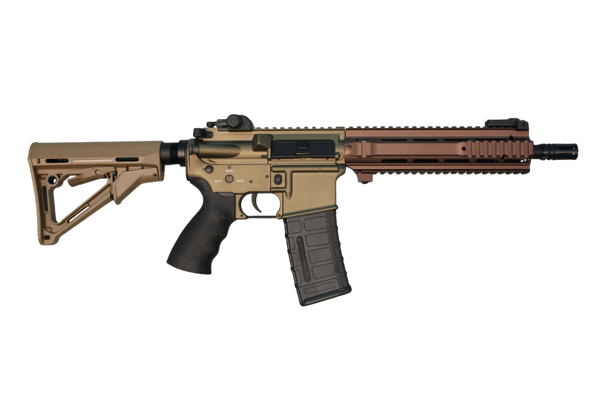 RIFLE AIRSOFT DOUBLE BELL L119A2 AEG – TAN - vista 3