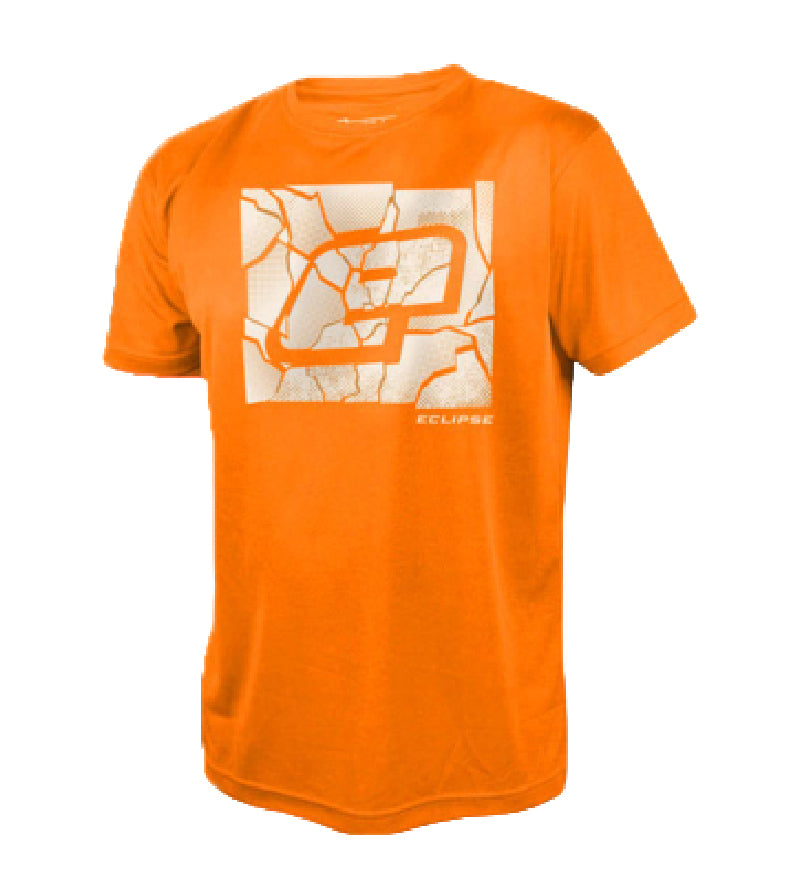 ECLIPSE MENS BREAKER T-SHIRT ORANGE L