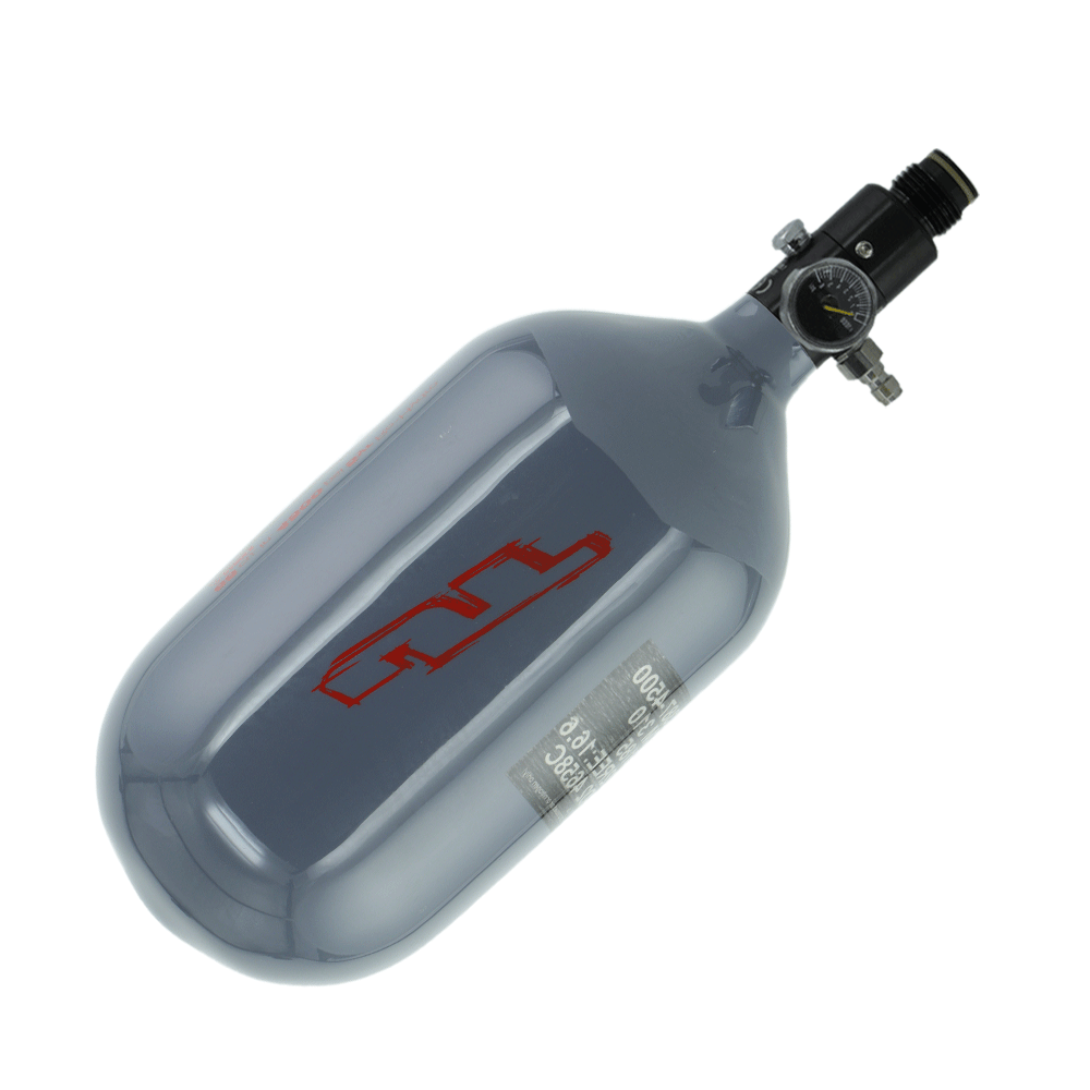 TANQUE JT RED/PEWTER GRUNGE GRAFX 80/4500 PSI