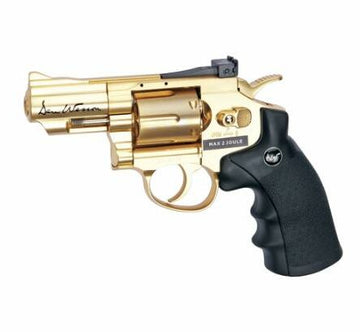 REVOLVER ASG GNB CO2 DAN WESSON 2.5PL GOLD 4.5MM BBS