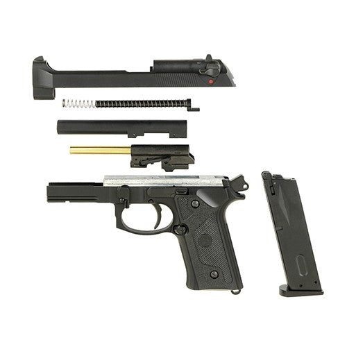 PISTOLA AIRSOFT KJW FULL METAL M9 GOVERNMENT GAS BLOWBACK - vista 3