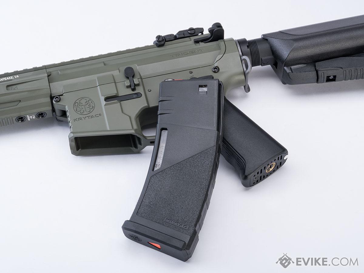 RIFLE AIRSOFT KRYTAC FULL METAL TRIDENT MKII-M CRB AEG FOLIAGE GREEN - vista 4