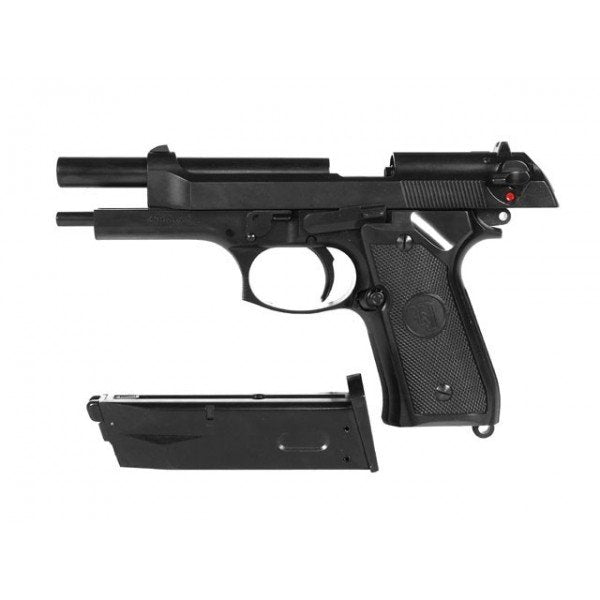 PISTOLA AIRSOFT KJW FULL METAL M9 GOVERNMENT GAS BLOWBACK - vista 4