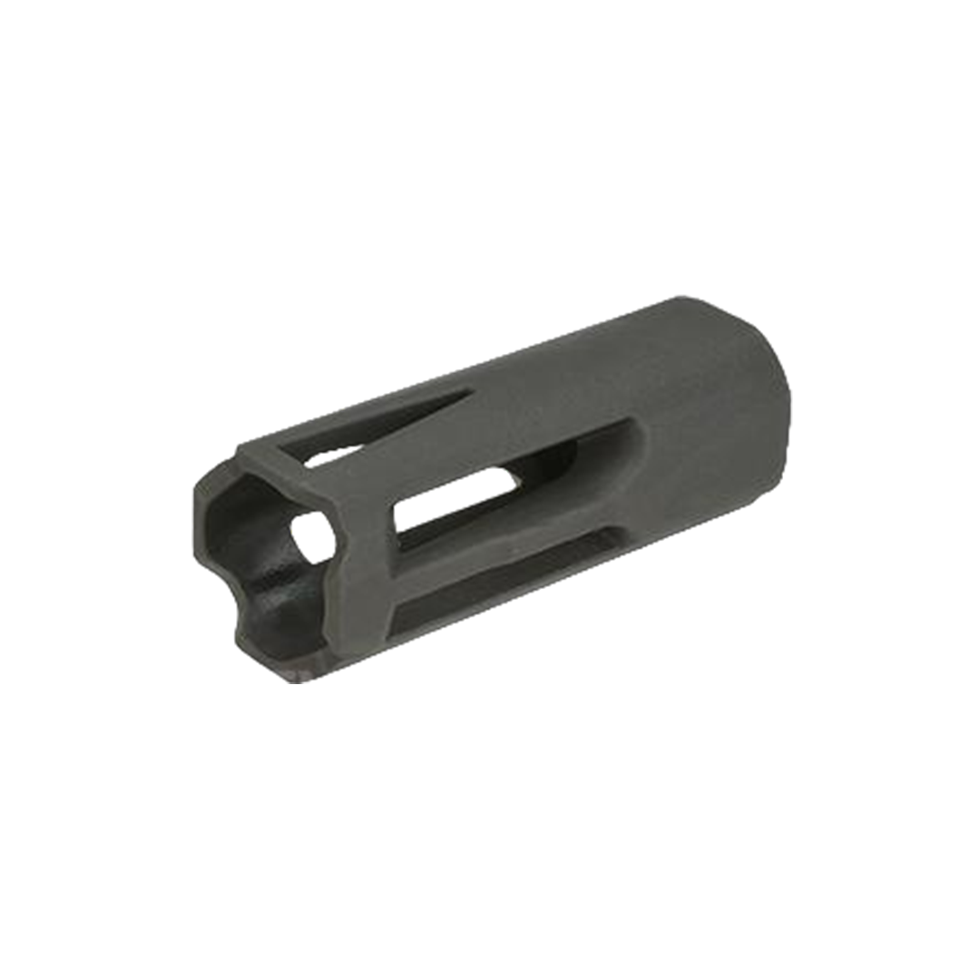 KRYTAC BLACK METAL FLASH HIDER 14MM NEGATIVE AND SET SCREW