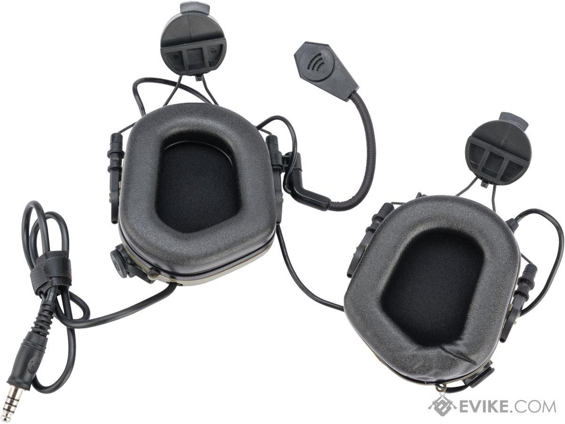 EARMOR M32H MOD3 TACTICAL COMMUNICATION HEARING PROTECTOR FOR HELMETS